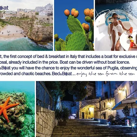 Hébergement de vacances Casa Bed&boat A Polignano *