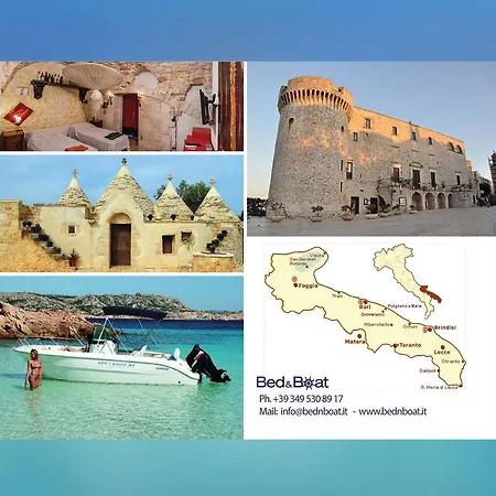 Hébergement de vacances Casa Bed&boat A Polignano *